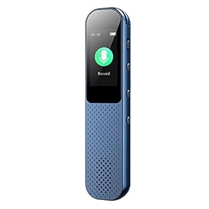CCHKFEI 64 GB Digitale Voice Recorder, 3072 Kbps Kleine Professionele Sound Dictafoon met MP3-speler voor lezingen…