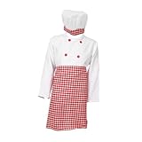 Photo Gallery romisbaba 1set costume da cucina per ragazzo ragazza chef con grembiule e cappello abbigliamento per ruolo e gioco di cucina per feste di compleanno e spettacoli teatrali maniche lunghe e Photo Gallery romisbaba 1set costume da cucina per ragazzo ragazza chef con grembiule e cappello abbigliamento per ruolo e gioco di cucina per feste di compleanno e spettacoli teatrali maniche lunghe e