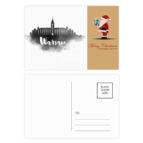 Cartes postales Varsovie Poland Père Noël lot de 20 souvenirs de Pologne
