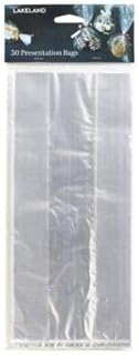 Lakeland Large Presentation Gift Bags, Clear - Pack of 50