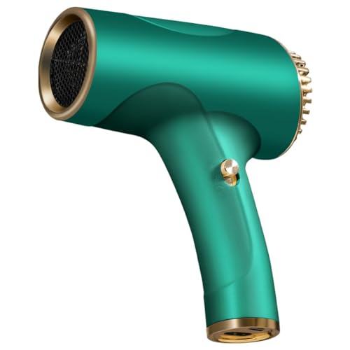 Asyduey Secador de Pelo de Carga Inalámbrica Secador de Pelo Doméstico de Iones Negativos de Alta Velocidad Secador de Pelo Inalámbrico de Viento Frío y Caliente Enchufe Europeo D