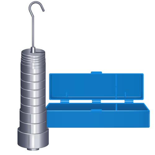 14 Pcs Small Weights For Crafts Metric Slotted Weight Set 2G 5G 10G 20G 50G With Hanger And Case #TOP2