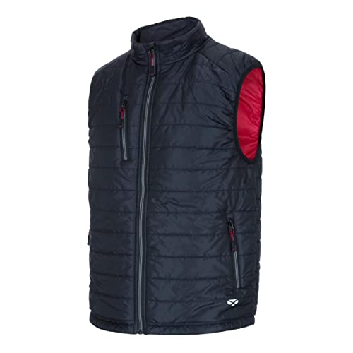 Hoggs of Fife Granite Rip-Stop Gilet - BlackRed Large Black