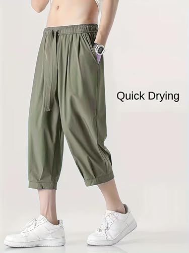 Image of Lymio Men Shorts || Three Quarter Pant for Men || 3 /4 Casual Cotton Shorts (Short-46-49)
