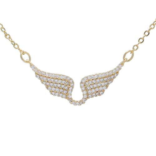 Collier ailes d'ange argent 925 ZYFSHA, fini les bijoux ternes qui noircissent