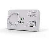 FireAngel NG-9B-INT - Detector de Gas Natural a Pilas para Uso domstico (1 V), Color Blanco