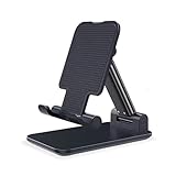 Suporte Para Celular Modelo de Mesa Articulado Ajustável (Preto)