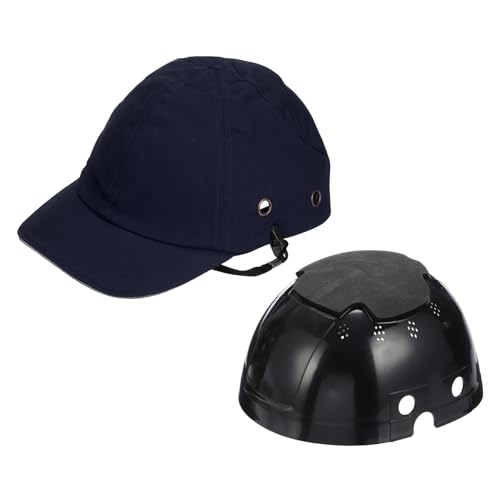Sangle de casque de sécurité PATIKIL de 60 cm bleu marine pour chantier