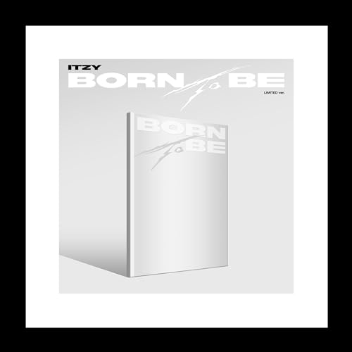 Album K-Pop ITZY BORN TO BE avec poster intégré et photocard officielle
