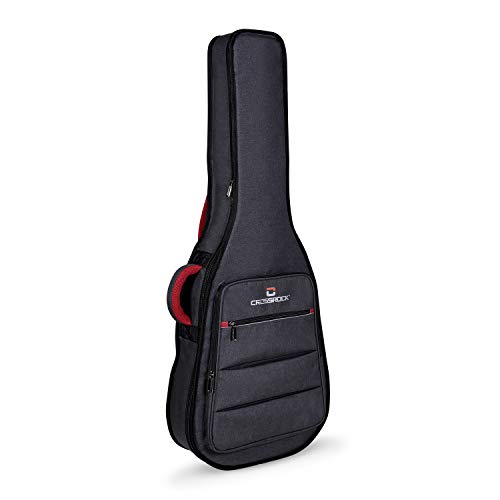 Image of Crossrock 10mm Padded Backpack style Dreadnought Guitar bag (CRSG107DDG)