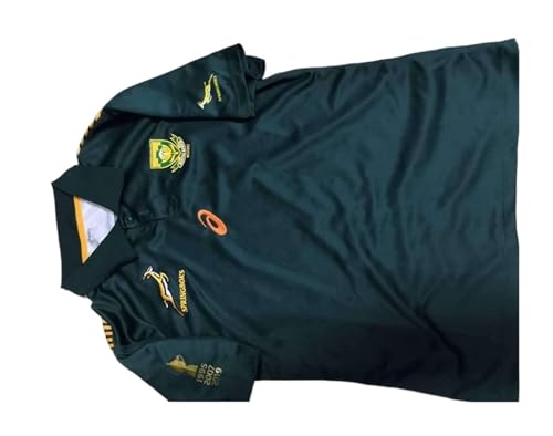 Camiseta de rugby Sudáfrica 2025, chándales para hombre, ropa de entrenamiento de rugby, camiseta de manga corta para niños, 1 color, L