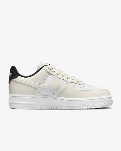 WMNS AIR Force 1 '07 LX, 8.5 US, Sail/Cocunut-Milk/Blk (DZ2708 101)3