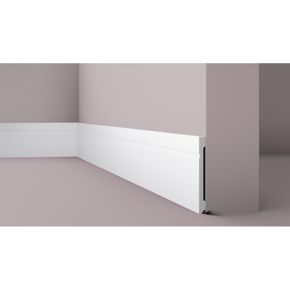 FD20 WALLSTYL Zócalo - 200 x 18 x 2000 mm - NOËL & MARQUET - una marca de NMC - Poliestireno de alta densidad