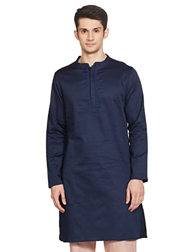 Image of Amazon Brand - Symbol Men's Cotton Regular Fit Long Kurta