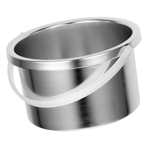 BUTIFULSIC Olla Interior de Aluminio para Máquina de Derretir Cera Recipiente Metálico de 500ml para Calentar Cera Depilatoria Fácil Limpieza y Uso Seguro