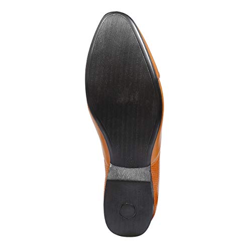 Image of Men's 9 cm (3.5 Inch) Height Increasing Dress Slip-On Formal Faux Leather Shoes