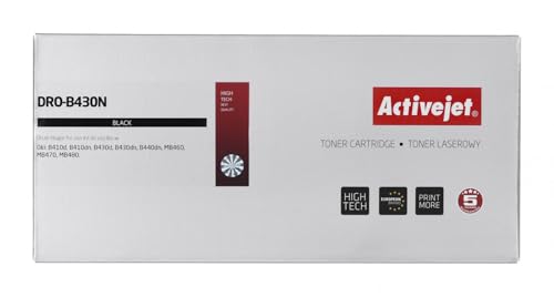 Activejet DRO-B430N Tambour (remplacement OKI 43979002 ; Supreme ; 25000 pages noir)