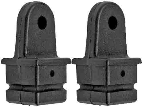 SEACHOICE Nylon Bimini Top Hardware (Internal Eye End/Square Color: Black Tubing O.D.: 1 (2.54cm)) Products