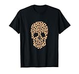Mens Leopard Print Skull Head