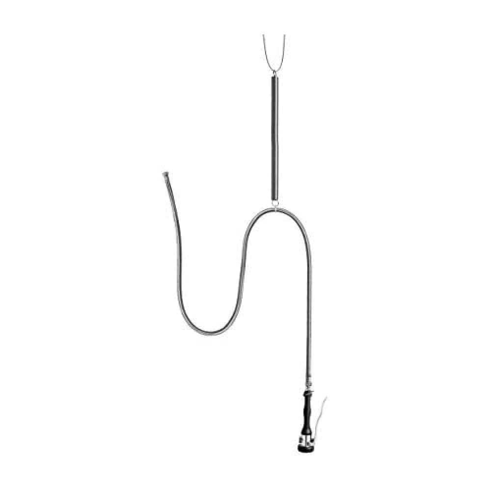 SARO ROSA Grifo de ducha colgante techo manguera 3 m 13/14 l/min suspensión muelle conexión 1,27 cm