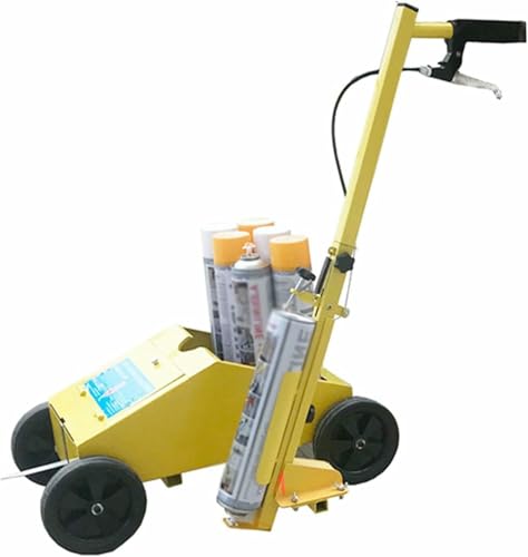 LYJYUJIE Marcador De Colores De Líneas De Suelo, Aplicador De Transmisión De Ruedas, Herramientas, Adecuadas para El Marcado De Plazas De Juegos Escolares Y Aparcamientos~/