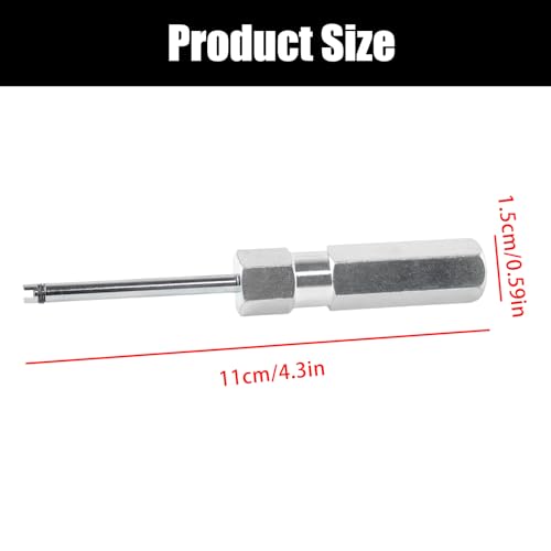 Image of Valve Stem Removal Tool, Tire Valve Core Removal Tool, No Scratch Valve Stem Puller Tool for Single Head, Car Bike Tire Repair Installer Tool (4 Inch Length)