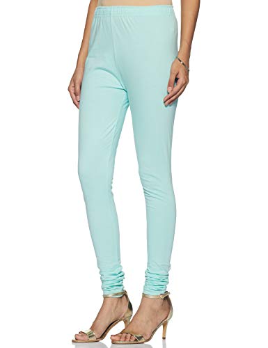Image of Biba Women Dyed Bottom WEAR(CORE # K-001-1 Aqua Blue XXL)