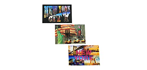 Set 12 Imanes Decorativos Grandes con Diseño NYC miniatura 6