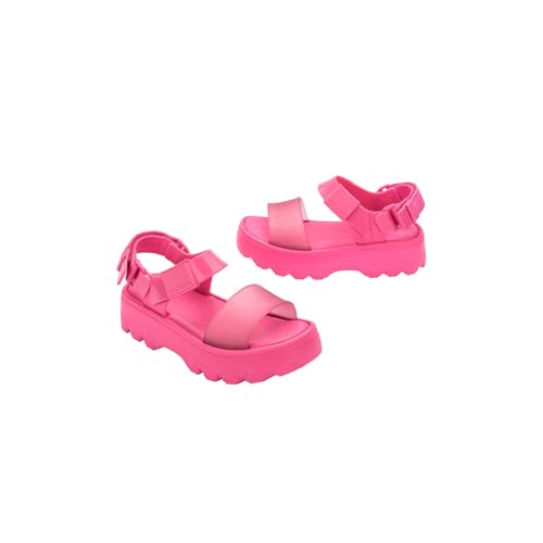 Image of mini melissa Kick Off Platform Sandals for Kids - Chunky Platform Jelly Sandals for Girls, Kids Summer Shoes, Girls Sandals