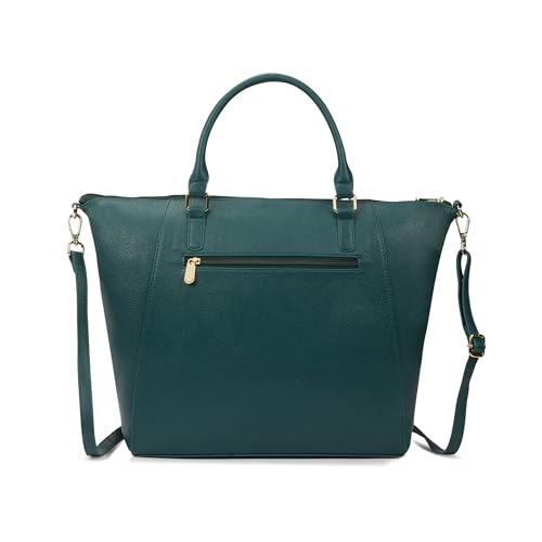 Image of Caprese Foxtail Large Satchel Bag for Women with Adjustable & Detachable Strap | Multiple Compartments | Versatile Shoulder, Crossbody & Handheld Bag for Work, Travel, and Everyday Use