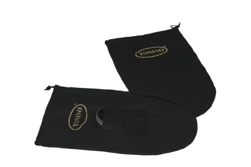 Preisvergleich Produktbild Tonino 1 Paar Schuhbeutel mit Pflegemittelfach in schwarz