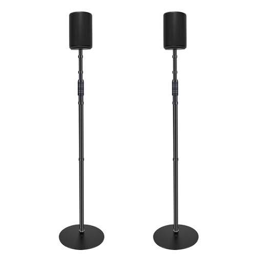DAGCUXIN Speaker Stands for Sonos Era 100 Adjustable 33-47 2 Packs