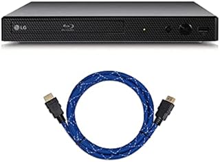 LG BP175 Blu-Ray DVD Player, with HDMI Port Bundle (Comes with a 6 Foot HDMI Cable)