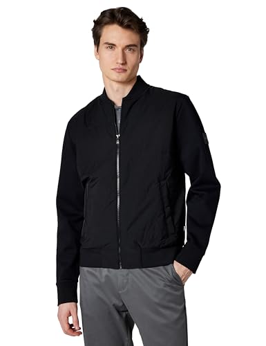Image of BOSS Men's Jersey Blend Nylon Lightweight Jacket