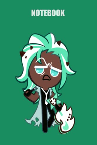 Best cookies in cookie run kingdom notebook : Mint cookie cover (6 x 9) inches 120 pages, Almond CRK, All cookies in cookie run kingdom composition ... .: Mint cookie cookie run kingdom notebook
