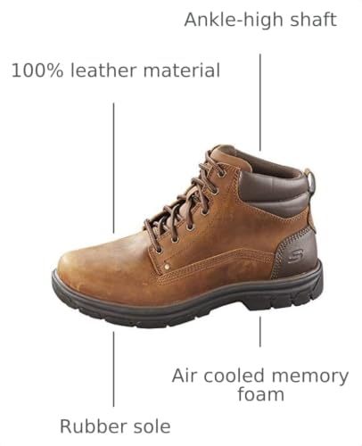 Image of Skechers mens Segment-garnetHiking Boot
