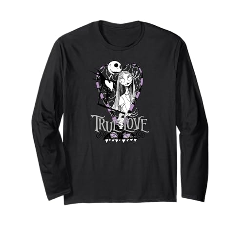 T-shirt Disney Nightmare Before Christmas manches longues pour la Saint-Valentin