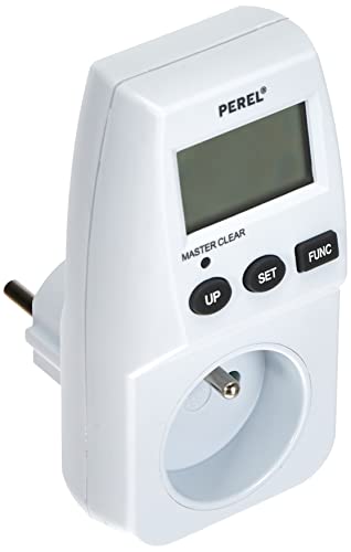 Preisvergleich Produktbild PEREL - E305EM5 Energiekosten Messgerät 230V / 16A, Schutzkontakt 176532