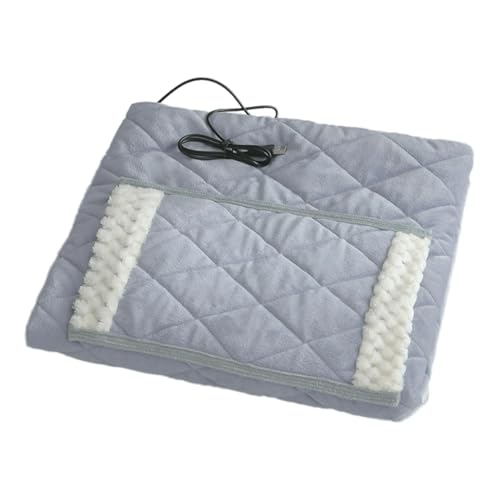 Manta Eléctrica | Manta Térmica Eléctrica Acolchada | Calentamiento Rápido para Invierno Frío En Coche Hogar Oficina Viajes Sofá Dormitorio