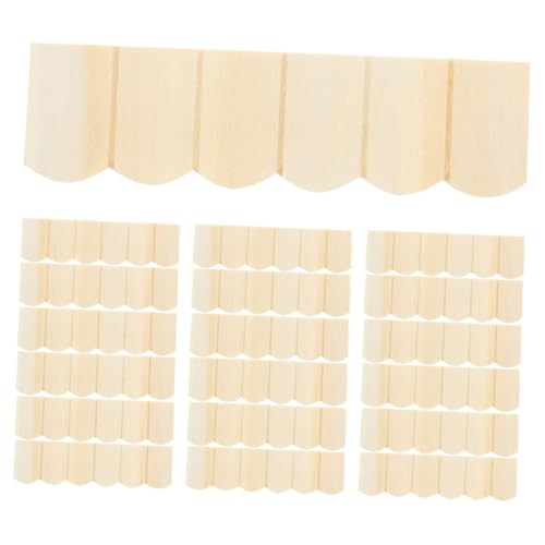 BESPORTBLE 24Stücke Mini Dachziegel Für Puppenhausdekoration Holzfarbene Dachziegel Für DIY Projekte Und Puppenhaus Zubehör BESPORTBLE 24Stücke Mini Dachziegel Für Puppenhausdekoration Holzfarbene Dachziegel Für DIY Projekte Und Puppenhaus Zubehör