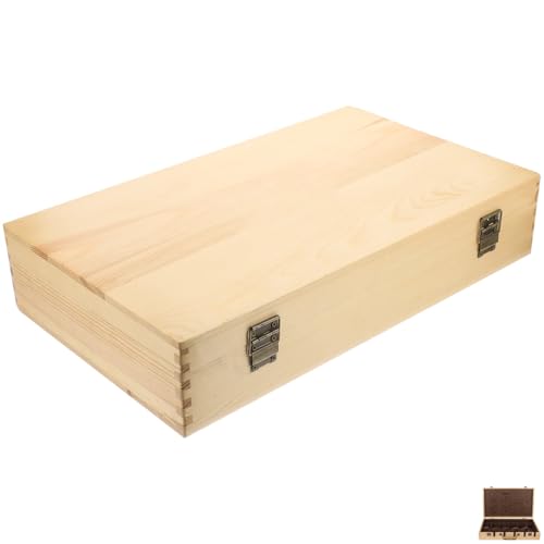 Valise en bois de coiffure Healvian, coffret haut de gamme pour organiser vos outils professionnels