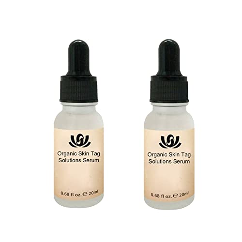 MagicXflow Organic Tags Solutions Serum, Mole Corrector Skin Tag Remover, Organic Skin Spot Purifying Serum, Dark Spot Corrector Brightening Serum, Anti Aging Facial Serum for Skin Tag Removal (2Pcs)