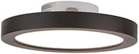 Vista 2 de WAC Lighting, Redondo LED Energy Star Montaje empotrado 3500K en negro