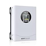 120A MPPT Solar Charge Controller, 12V 24V 36V 48V 60V 72V 84V 96V Battery System Auto , Solar Panel Charge Controller Regulator, LCD Display,Max Input PV 230V for FLD,LiFePO4,SLD,Gel,AGM