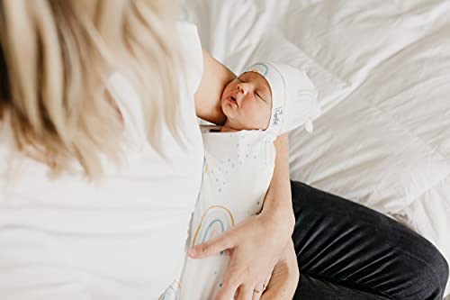 Image of Copper Pearl Swaddle Blankets for Newborns | Soft Stretchy Receiving Blankets for Boys and Girls | Large 46 x 46 Inch Baby Blankets | Lightweight and Breathable Swaddles | Skye