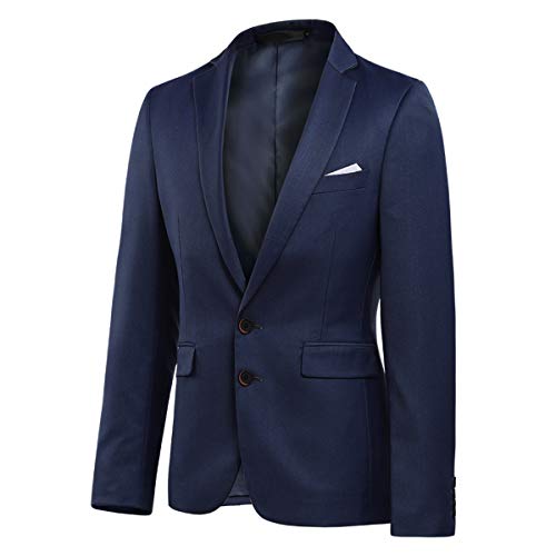 Allthemen Anzug Herren Anzug Slim Fit Herrenanzug Anzüge Herren Modern Sakko für Business Hochzeit – Bild 4