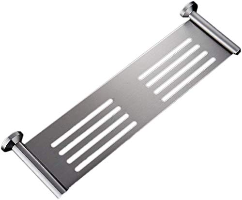 Bathroom Shelf Single Shower Shelf in Brushed Stainless Steel Rust-Proof Bathroom Shelf Suspended Bathroom Caddy