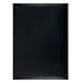 Produktbild OFFICE PRODUCTS 21191141-05 Mappe mit Gummiband Karton/lackiert, A4, Grammatur 350 g/m², 3 Klappen, schwarz