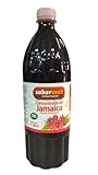 CONCENTRADO DE JAMAICA - SABOR MEX - CONCENTRADO A PARTIR DE JAMAICA CON AZUCAR PARA ELABORAR BEBIDA AROMATIZADA - 1 LITRO