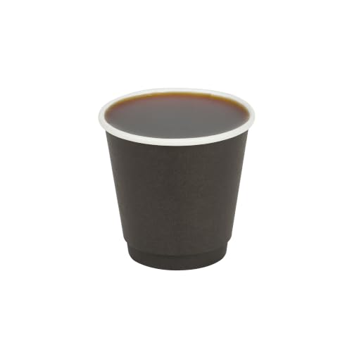 Image of Restaurantware Coffee Cups 500 Pack of 8 oz Paper Double Wall Espresso Cups Insulated Leakproof Disposable